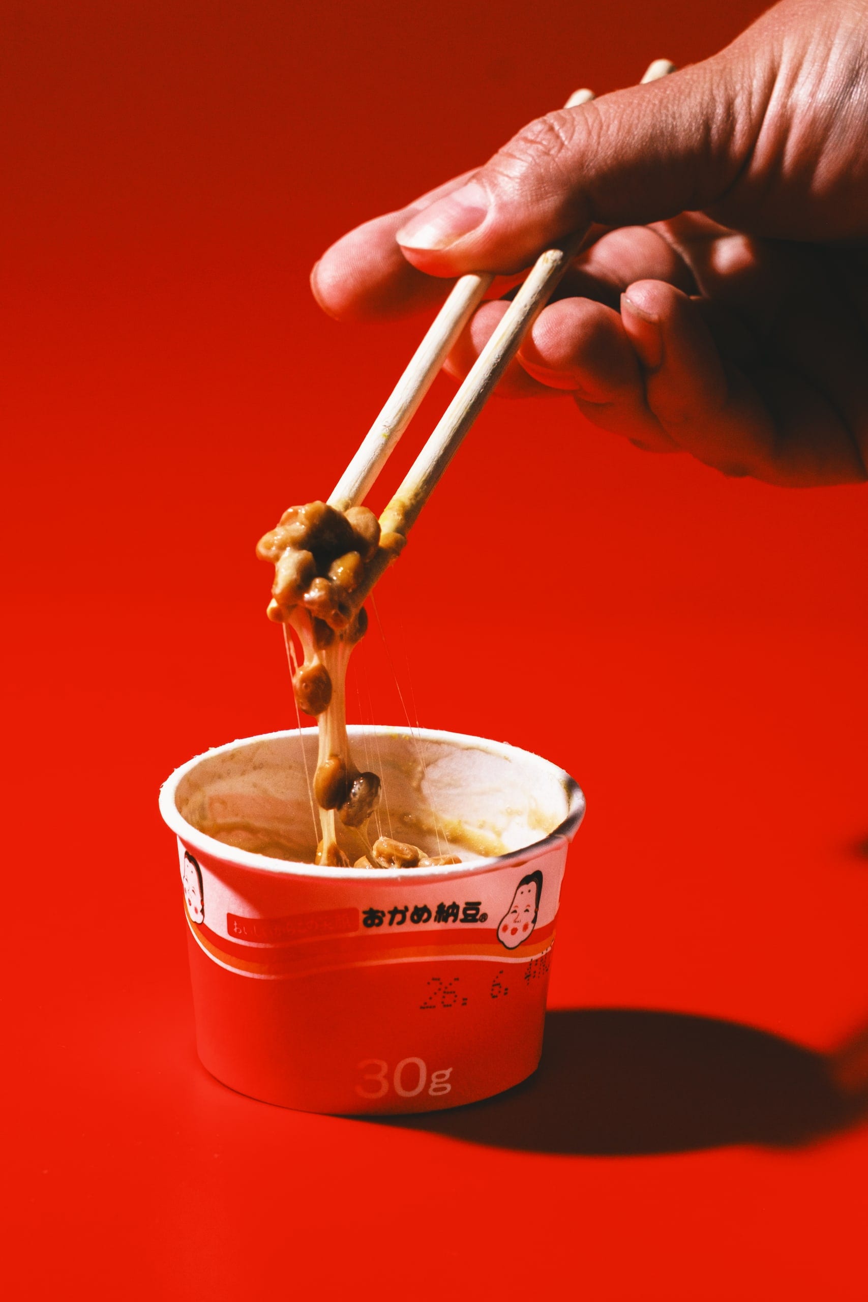 納豆の商品撮影